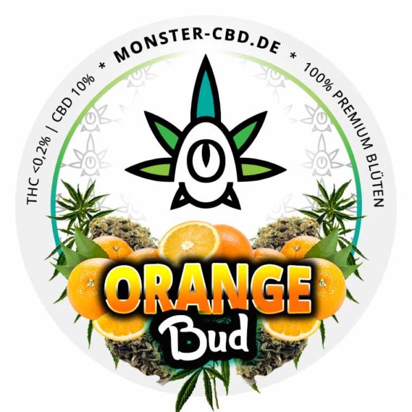 Orange Bud Label