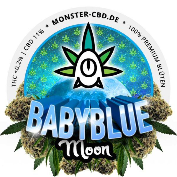 Babyblue Moon 3g • 11% CBD Premium Elite Blüten 1