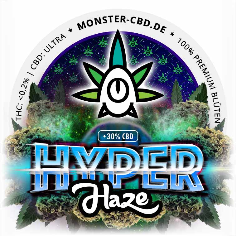Hyper Haze 3g • 30% CBD Premium Elite Blüten 2